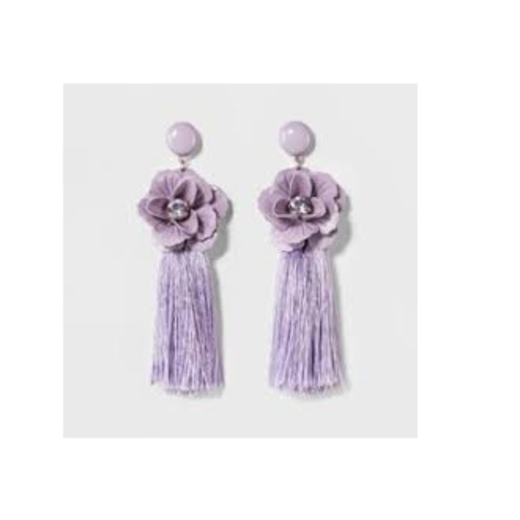 sugarfix Jewelry - NWT SUGARFIX BY BAUBLEBAR LILAC DROP EARRINGS